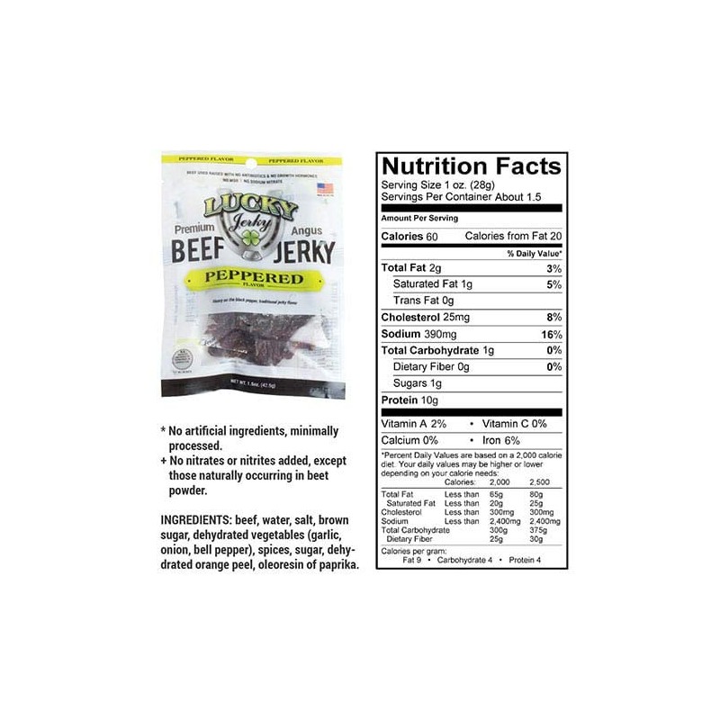 Peppered Slab - 1.5oz 4 PACK