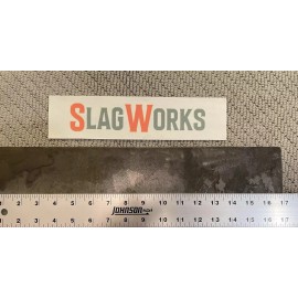 SlagWorks 1/8x3x17 inch steel plate 3”x17” A36 Hot Roll Flat .125" Thick