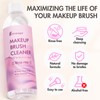 Embagol Makeup Brush Cleaner, Easily Remove Stubborn Makeup, Dirt &