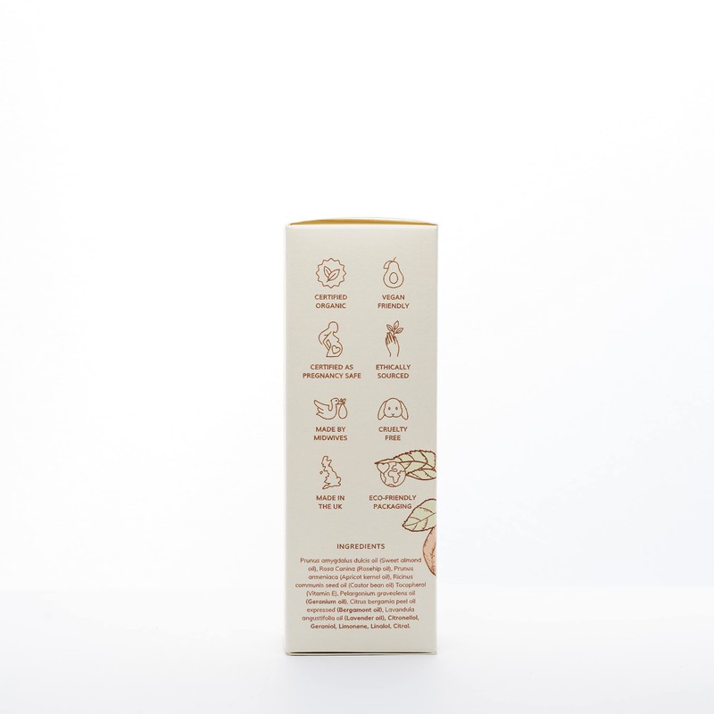 Organic Stretch Mark oil - Award winning Organic Stretch Mark