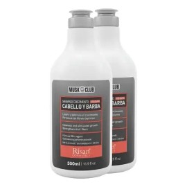 Risan Shampoo Bergamota Crecimiento De Cabello Y Barba