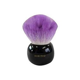 KIHITSU Kumano Brush, Mini Rose Powder Brush, Purple, mini-bara-V Makeup Brush
