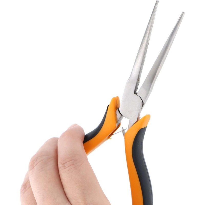 Takagi M&M Molded Grip Mini Long Tapered Radio Pliers