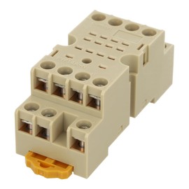 PYF14A-N | 168911 | OMRON RELAY SOCKET BASE, 14 PIN, 4 POLE, DIN RAIL MOUNT