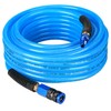 EADUTY Heavy Duty Reinforced Polyurethane Air Hose 1/4 in x