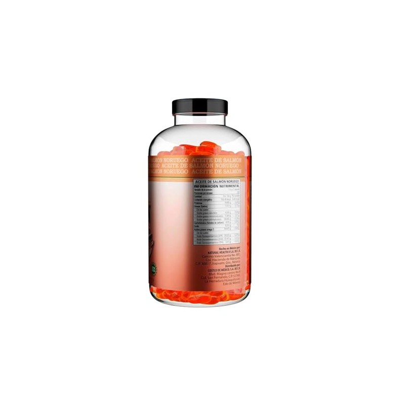 Aceite De Salmon Noruego Omega 3 All Nature 320 Cápsulas