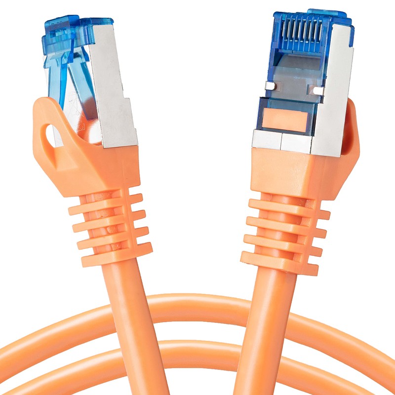 BIGtec 5m CAT.7 Patchkabel Netzwerkkabel Gigabit Patch DSL LAN Ethernet