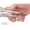 TEKTON 7-Inch Straight Jaw Locking Pliers | PLK00007