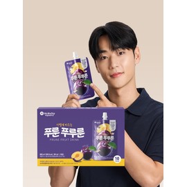 [4+1] Lee Min-jae Pick Prune Juice, Easy Empty Prune Purulun 80mL x 10 sachets x 5 boxes / [4+1] 이민재 Pick 푸룬주스, 가볍게 비우는 푸룬 푸루룬 80mL x 10개포x 5박스