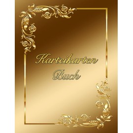Karteikarten Buch Nagelstudio Karteikartenbuch Mobiles Kosmetik-, Nagel- und Fußpflegestudio Notizbuch Nageldesignerin Nageldesign Nailart ... Dienstleistungen Schreibheft Gold 01