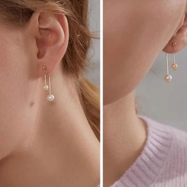 Pearl Earrings for Women Bride Pearl Drop Dangle Earring Trendy Wedding Jewely Gifts