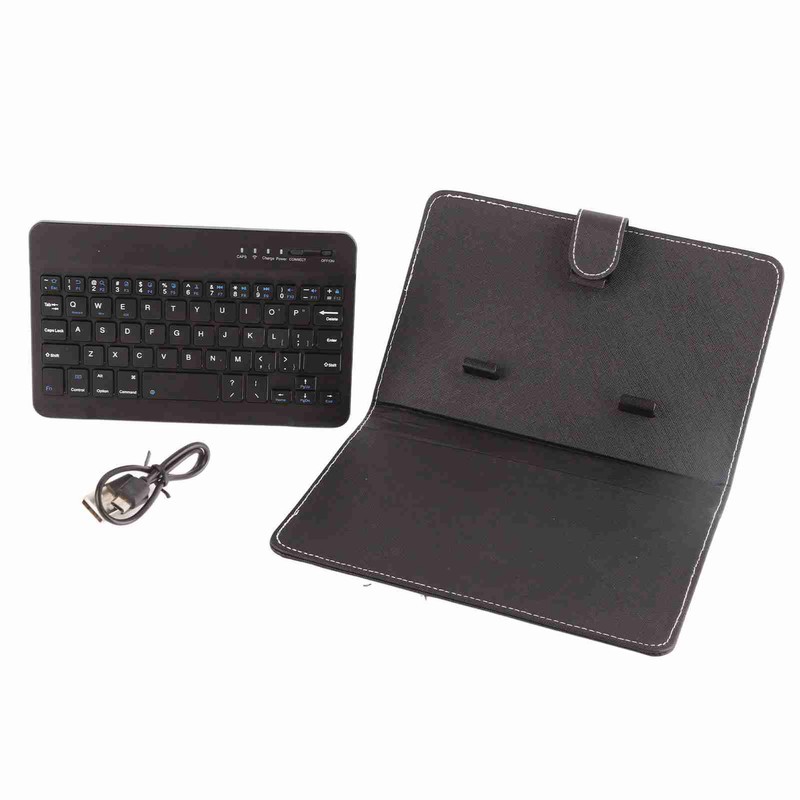 Universal Wireless Bluetooth Keyboard Flip Case Cover with Stand for