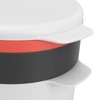 Multifunctional Round Rice Steaming Box Microwave Oven Special Lunch Box
