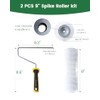 VOOMEY Spiked Roller for Self Leveling Concrete, 9 Inch Epoxy