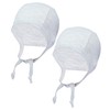 TupTam Unisex Baby’s First Tie-Up Hats, Pack of 2 -