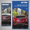 HECASA Rear Window Louver Compatible with 2016-2021 10th Gen Honda
