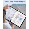 KTRIO 1200 Pack Sheet Protectors 8.5 x 11 inch, Clear