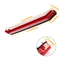 HECASA Center Tail Light Compatible with 2019-2023 Polaris RZR XP 1000 / XP Turbo/XP 4 Turbo/XP 4 1000 Replacement for 2413431 UTV Rear Center Accent Brake Lamp Taillight