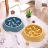 Slow Feeder Dog Bowl Anti Gulping Anti Chocking Healthy Eating