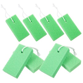 IWOWHERO 8pcs Foot Exfoliators Pumice Stones for Callus Dead Skin Removal Ergonomic Bath Scrub for Men Women Random Color Foot Care Tool for Smooth Skin