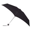 RAJAV Small Portable Compact Black Umbrella with Manual Folding Mechanism