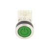 Schlegel 23.000.742 Push Button Silver-Coloured Green Switch Cap Identification Plate