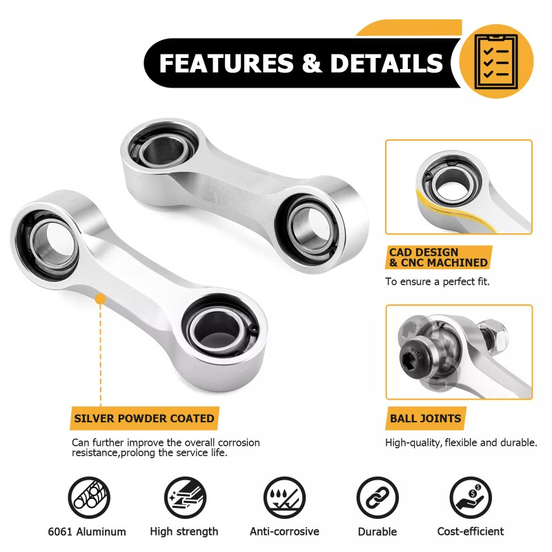 DYSO For 2019-2024 Can Am Maverick X3 Models Front Aluminum