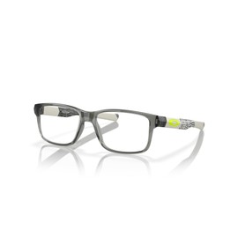 Oakley Youth OY8007 Field Day Square Sunglasses, Polished Grey Smoke/Demo Lens, 46 mm