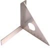 CarAngels Stainless Steel Wood Injury Gauge 45 Degree Ruler Right
