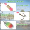 CAPASTEC Fishing Lures Spinner Bait, Efficient Spinner Baits Set with