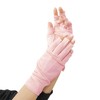SILKMONDO Women's Silk Gloves, 100% Natural Silk, Fingerless, 7 Variations,