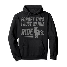 Dirt Bike Art For Boys Kids Men Motor Bike Dirtbike Racing Pullover Hoodie
