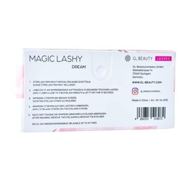 Magic Lashy – Dream || Eyelash Tape Transparent | Professional (without Eyelash Glue, with Eyeliner) | Black, Black | Lightweight, Reusable, Dreamy, Sexy, Cosy