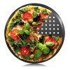 Main Molde Charola Para Pizza Con Agujeros Sarten Antiadherente