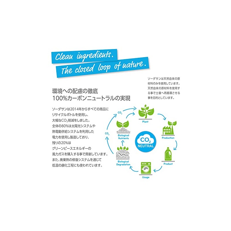 SODASAN Liquid sensitive organic soap, 1 litre, ecological and environmentally