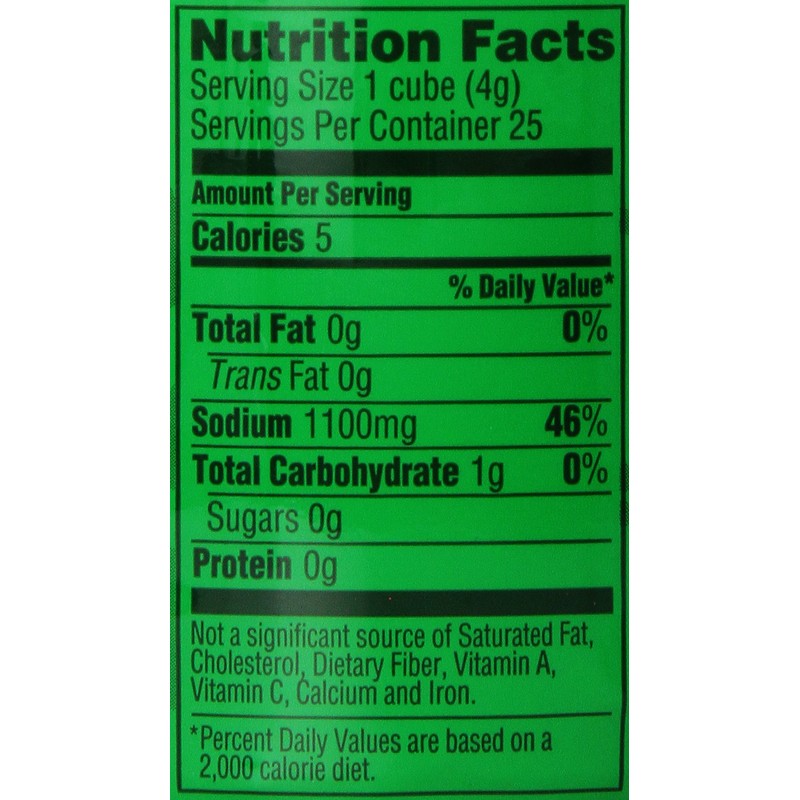 Herbox Bouillon Cubes Chicken 25 cubes, 3.33-Ounce (Pack of 6)