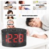 Digital Alarm Clock USB Charging Alarm Clock with 3 Vibration