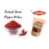 Aksoy Premium Quality Turkish Sweet Red Pepper Flakes (Turk Kirmizi