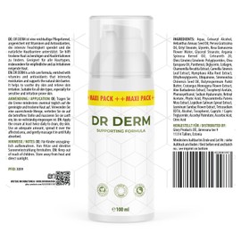 DR Derm Cream Enriched with Vitamins and Antioxidants Suitable for All Skin Types 100 ml Content 1 x