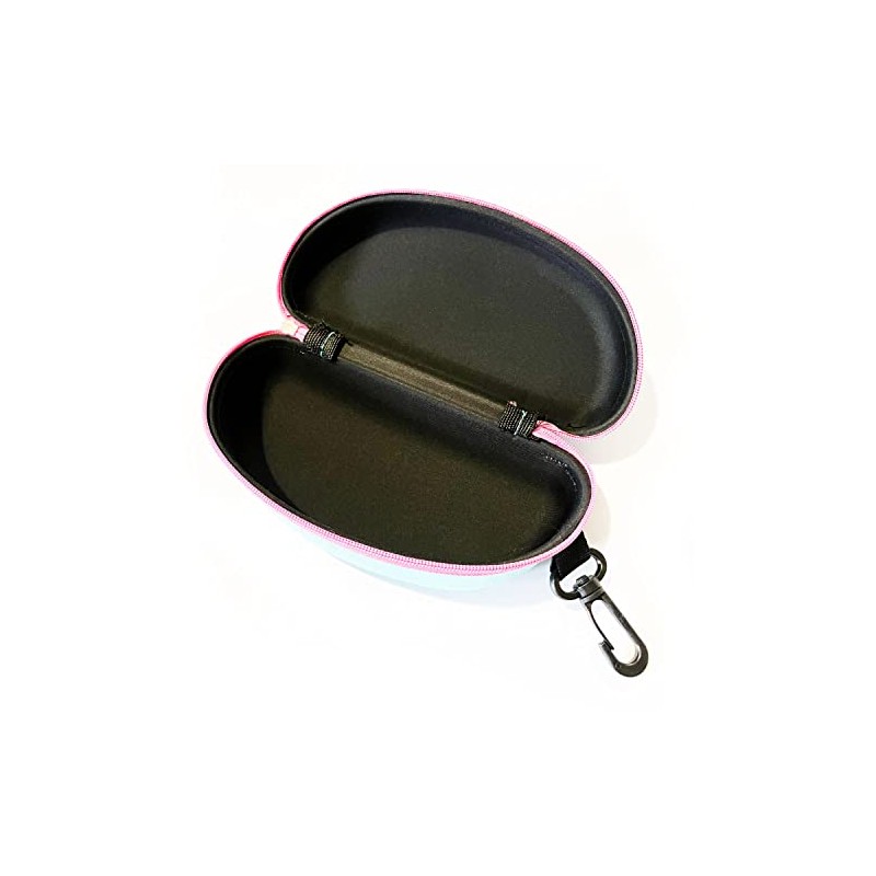 Swimz Swimming Goggle Case - Blue/Pink - Semi Rigid Swimming