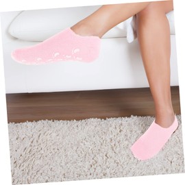 Baluue 1set Moisturizing Gel Spa Socks and Gloves Hand Care Gloves and Gel Socks for Softening Dry Skin Breathable and Reusable Foot Care for Men and Women