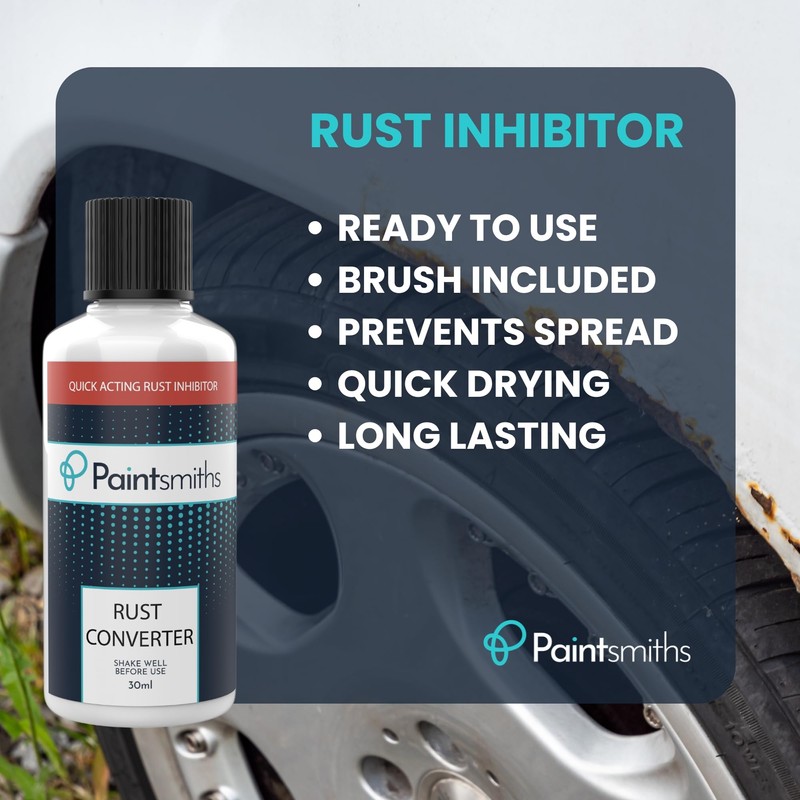 Paintsmiths Rust Converter – Rust Inhibitor & Treatment – 30ml