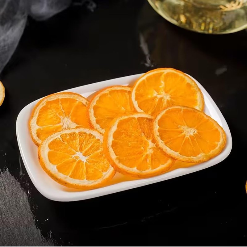 Dehydrated Dried Oranges For Cocktails, Dried Orange Slices 5.3oz/150g, No