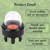 Ledoo General Snap-in Primer Fuel Bulb 5Pcs Carburetor Oil Bubble,
