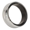 Smart Ring Silver IP68 Waterproof Pedometer Sleep Fitness Monitoring Remote