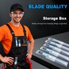 MUOZLOP Wood Pruning Saw Blades, Japanese Teeth Reciprocating Saw Blade