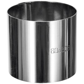 Ibili Pastry Ring of Stainless Steel, Round shape, Silver, 5 x 4.5 cm