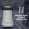 YETI Rambler Colster, Stainless Steel, Can Insulator, Black, 12oz (330ml)