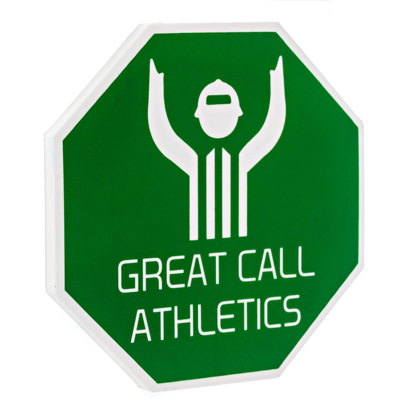 Great Call Athletics | Wrestling Referee Flip Disc | Red
