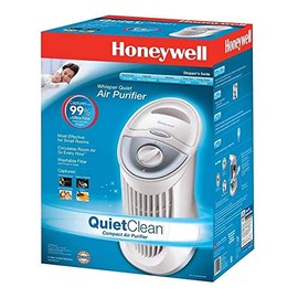 Honeywell Quietclean Hfd-010 Purificador de Aire de Torre con Filtro Permanente, Compacto                                                             